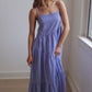 Pippa Tiered Dress-Blue