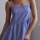 Pippa Tiered Dress-Blue