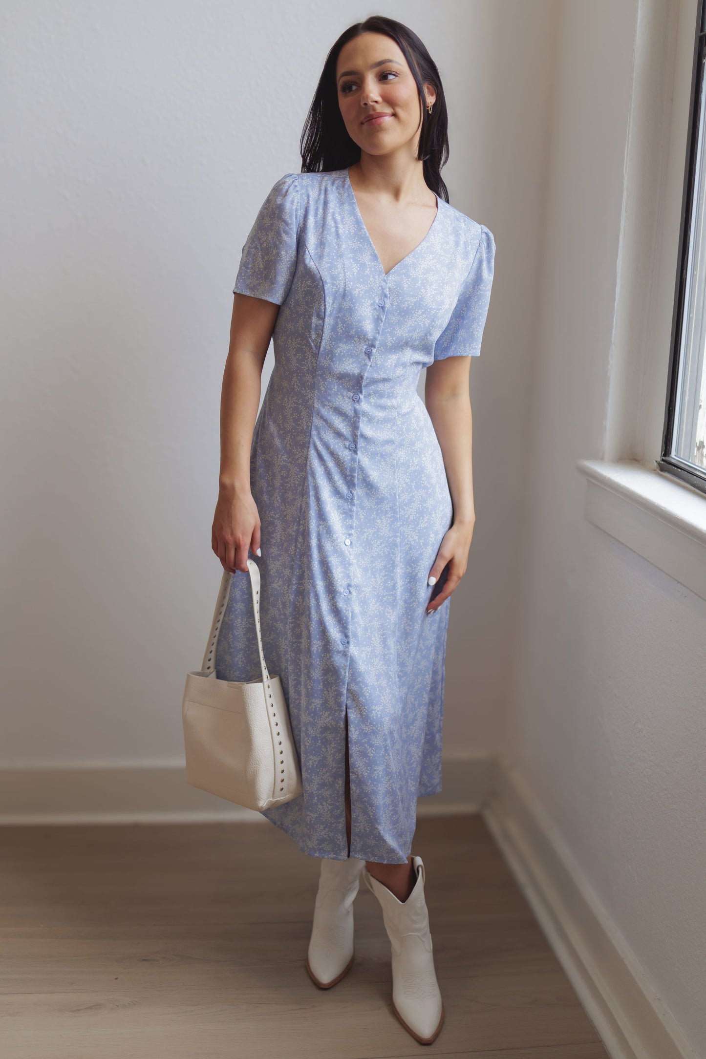 High Spirits Dress-Blue