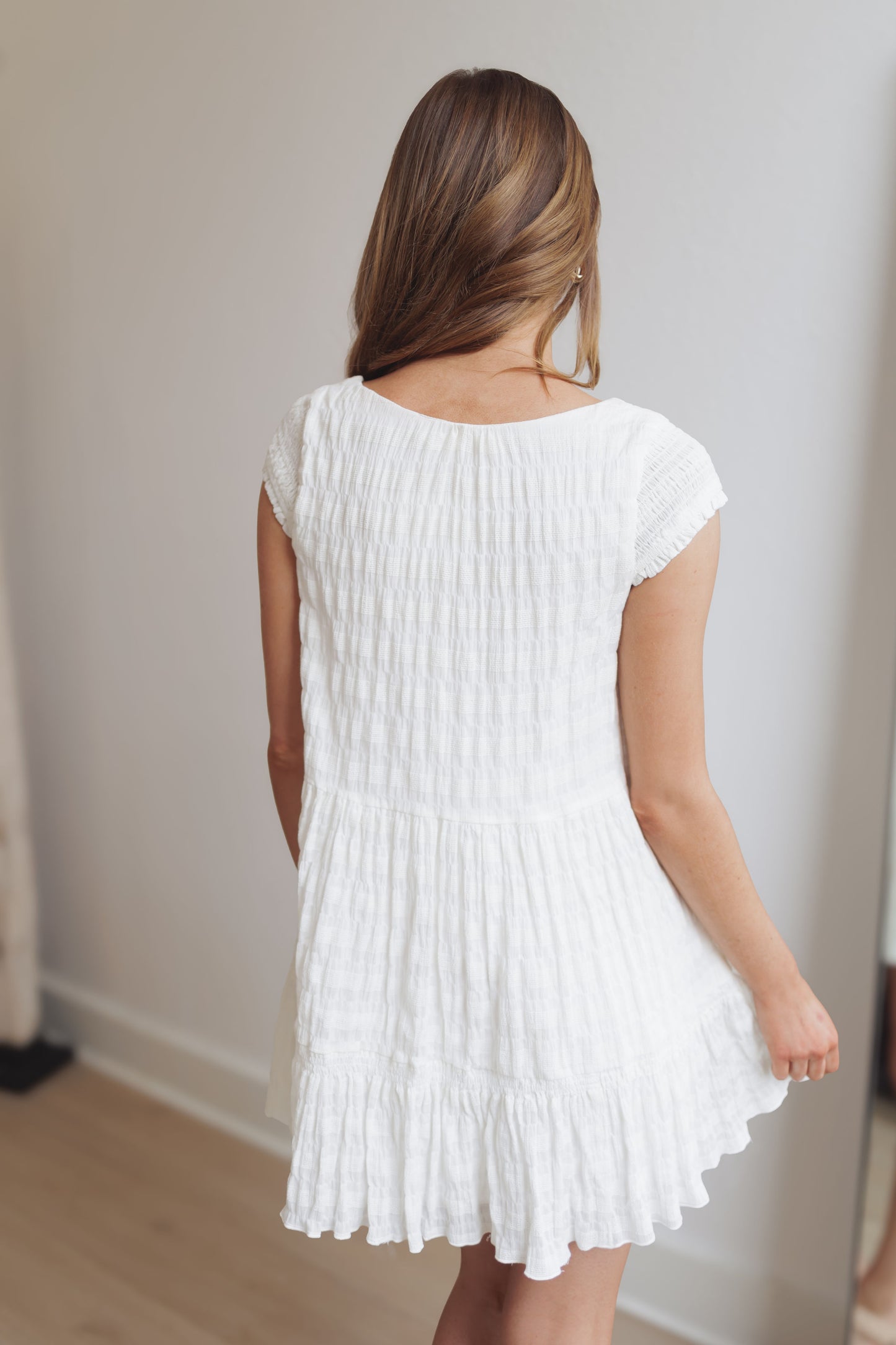 Good For The Soul Dress-White