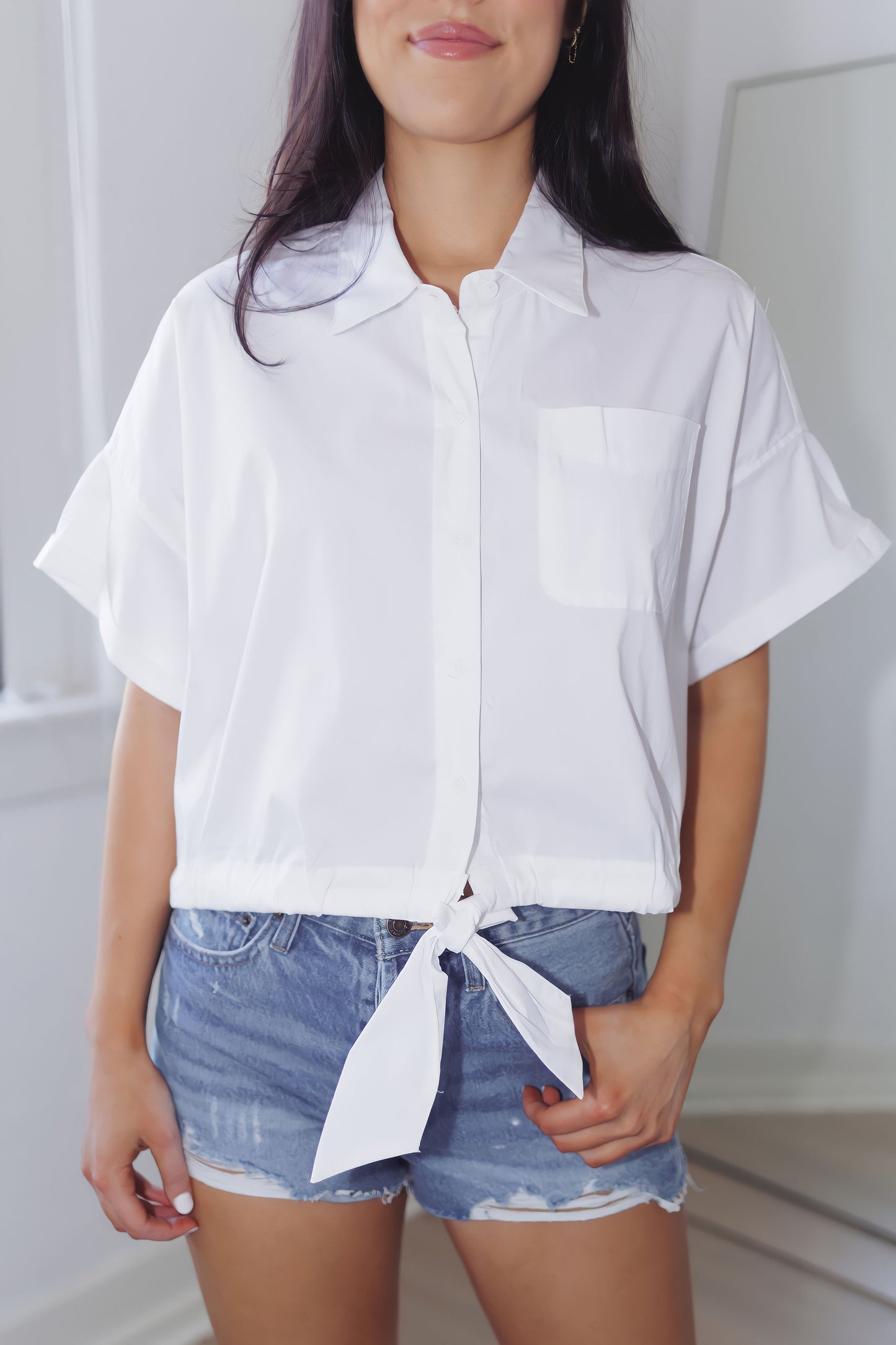 Brixie Top-White