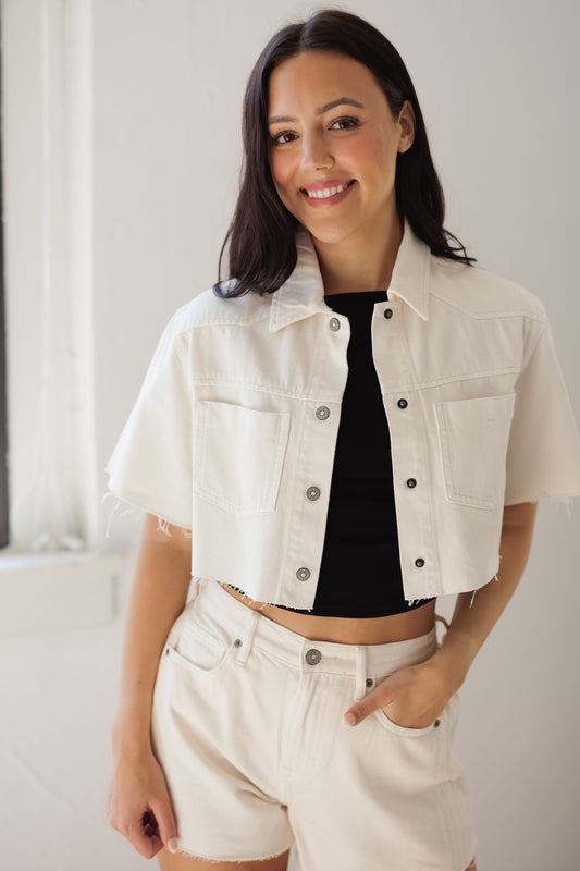 Kylie Top-Ecru