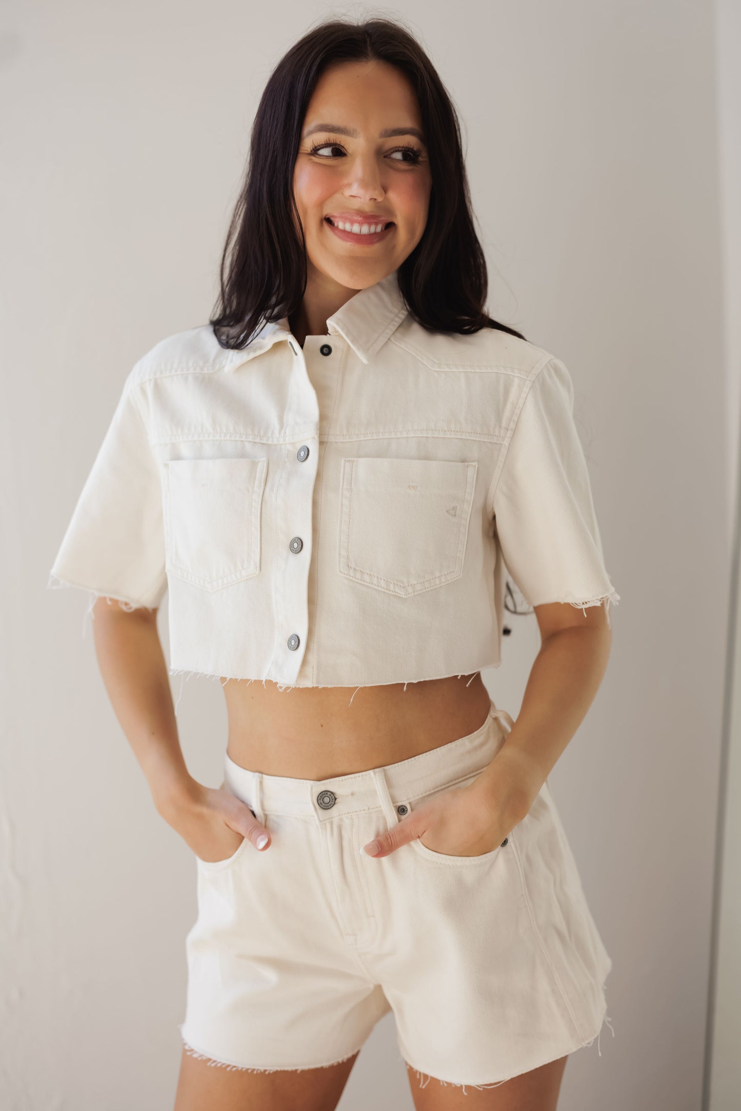 Kylie Top-Ecru