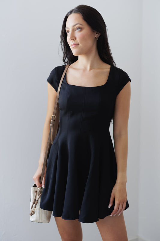 Goal Getter Dress-Black