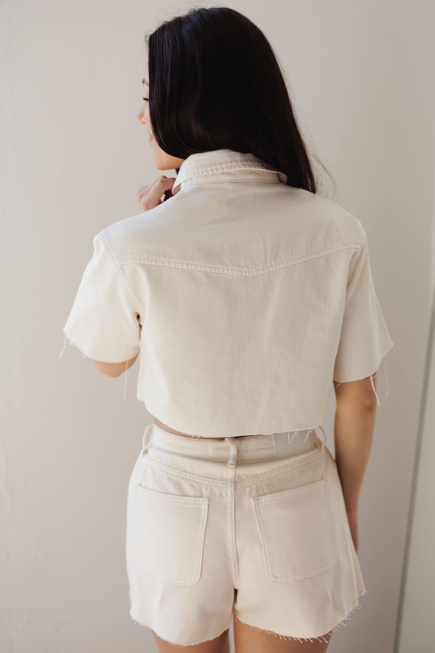 Kylie Top-Ecru