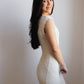 Z SUPPLY: Marsella Crochet Midi Dress-Sea Salt