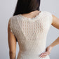 Z SUPPLY: Marsella Crochet Midi Dress-Sea Salt