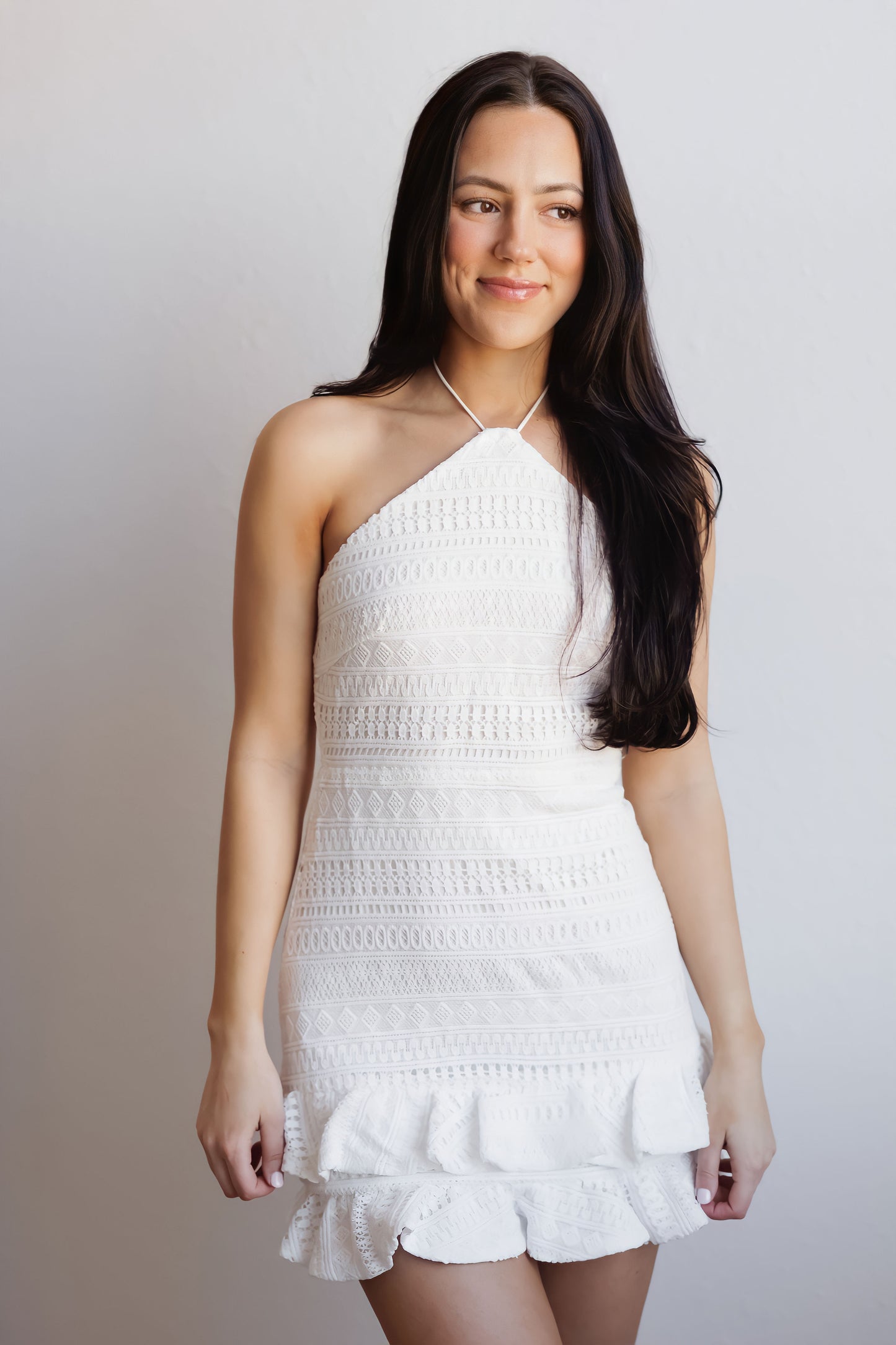 Beach Escape Dress-White