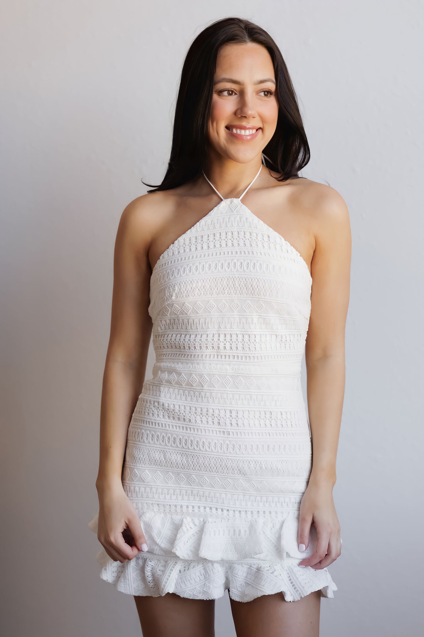 Beach Escape Dress-White