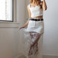 Summer Concert Skirt-White