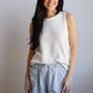 Sweet Charm Sweater Top-White