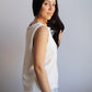 Sweet Charm Sweater Top-White