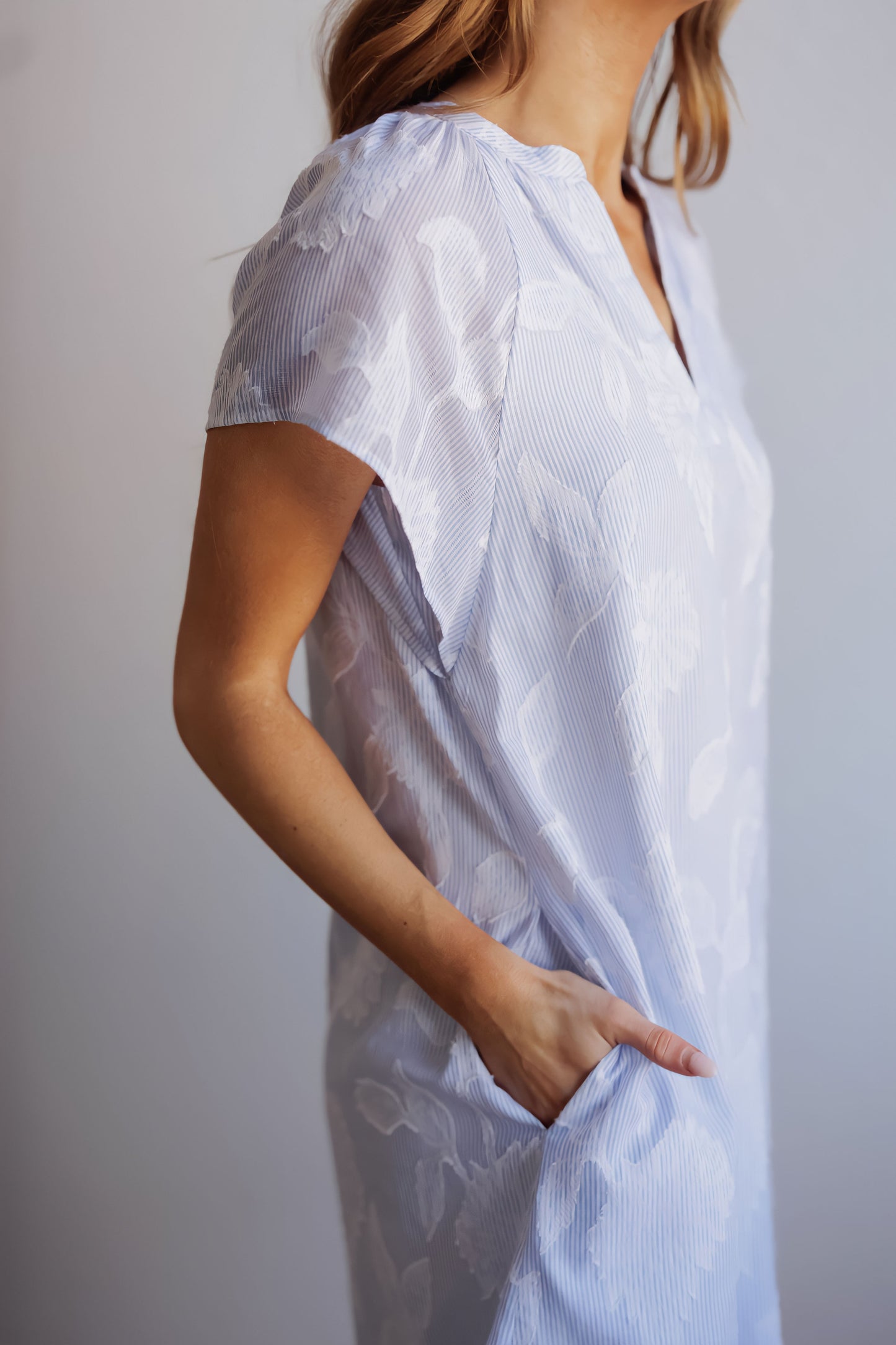 Kassidy Dress-Light Blue