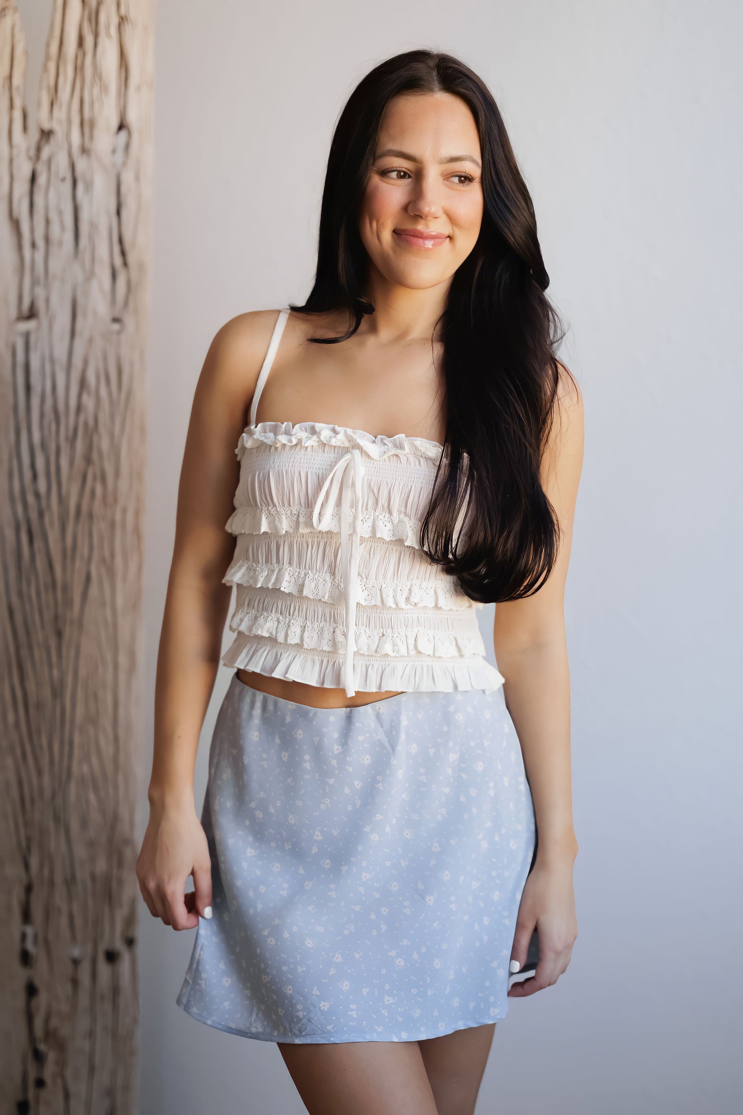 Sweet Getaway Top-White