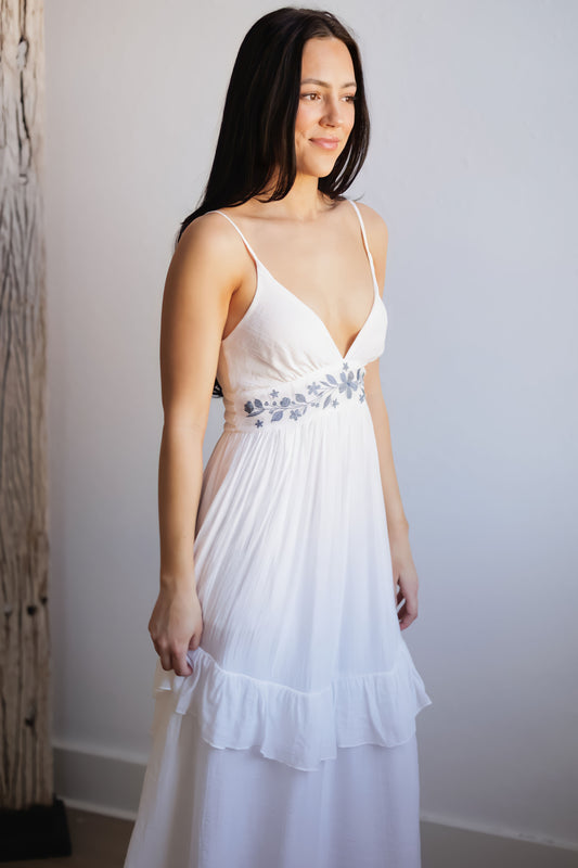 Dreamy Days Dress-Off White
