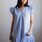 Sweet Feeling Dress-Blue Stripe