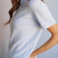 Sweet Bloom Sweater-Light Blue
