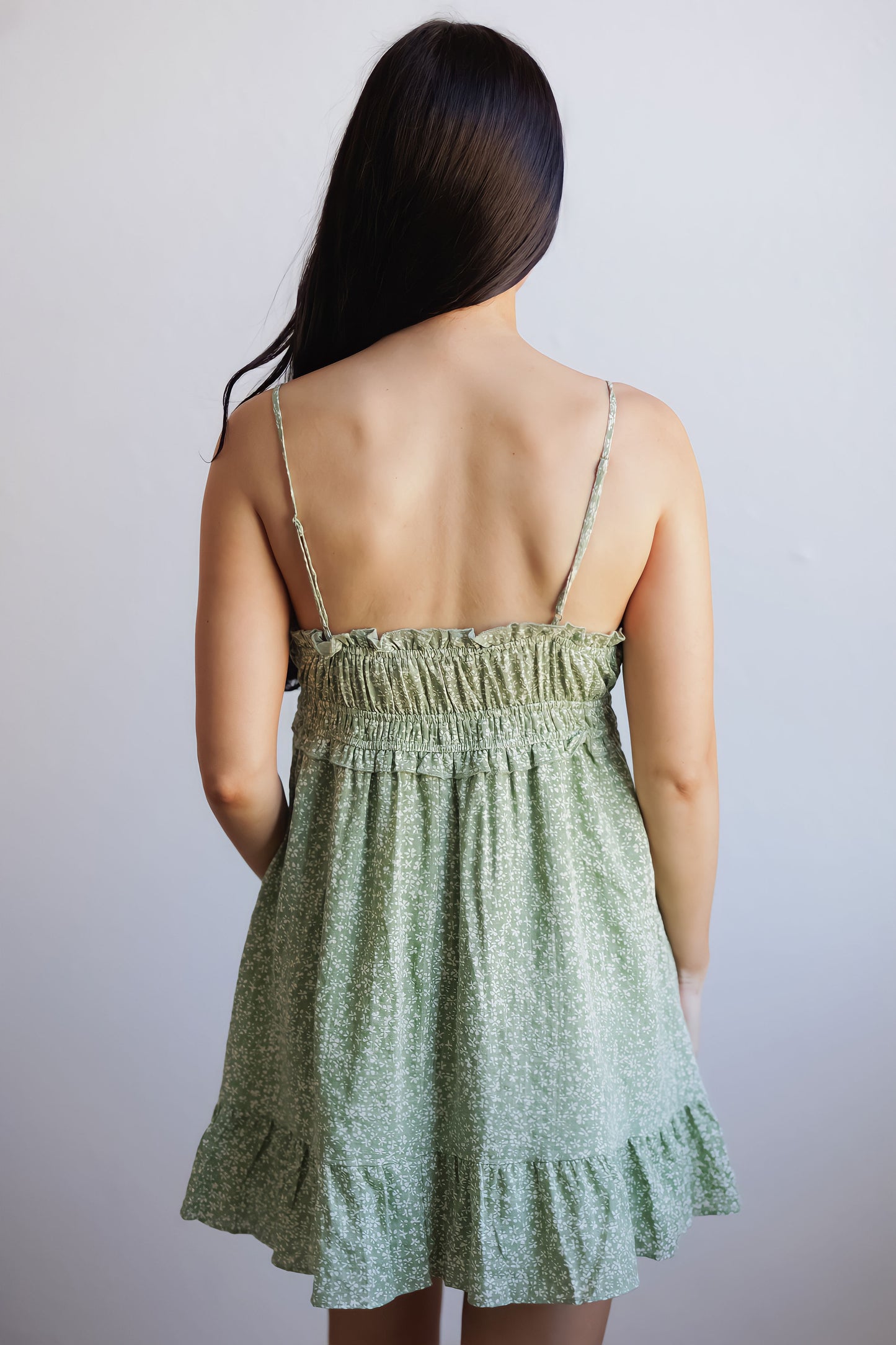 Spring Renew Dress-Sage