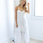 Lakefront View Dress-White