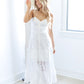 Lakefront View Dress-White