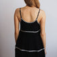 Take Your Time Romper Dress-Black
