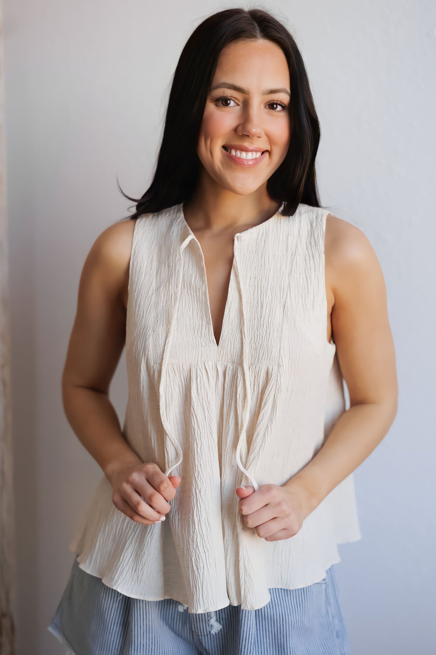 Jaida Top-Linen