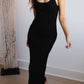 Z SUPPLY: Salinas Midi Dress-Black