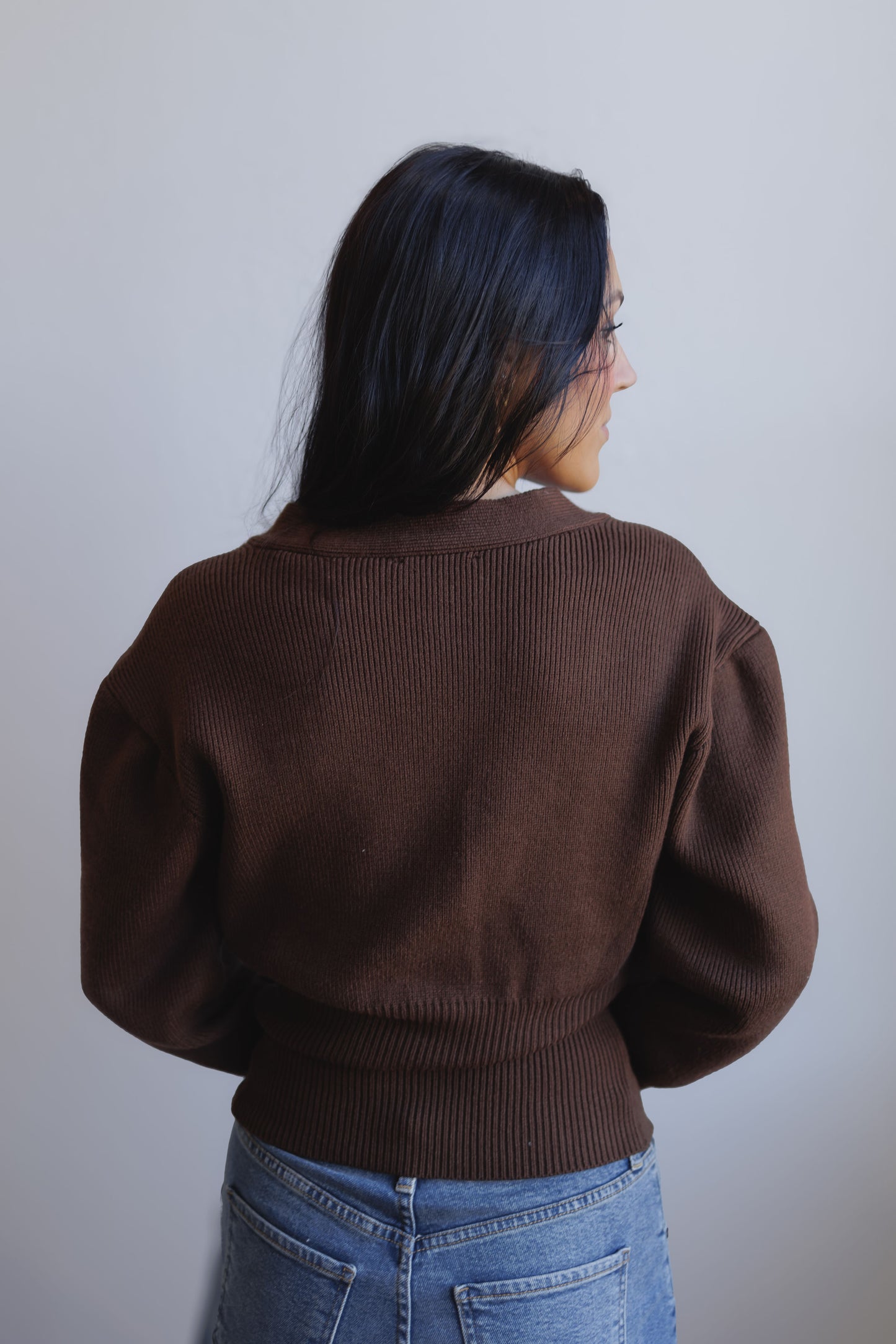 It's A Lifestyle Cardigan-Brown