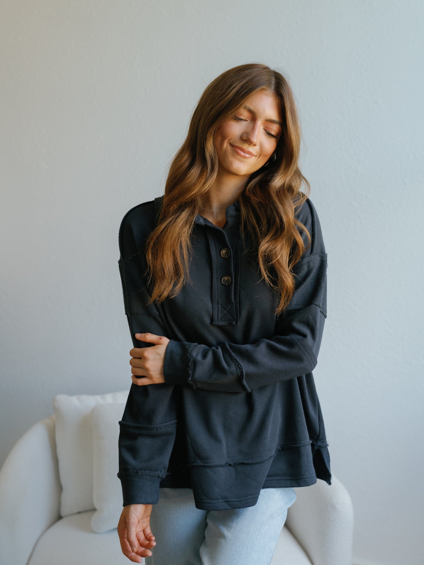 Teachers Pet Pullover-Midnight