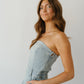 Take A Chance Dress-Washed Denim