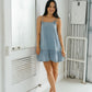 Catch Phrase Dress-Denim
